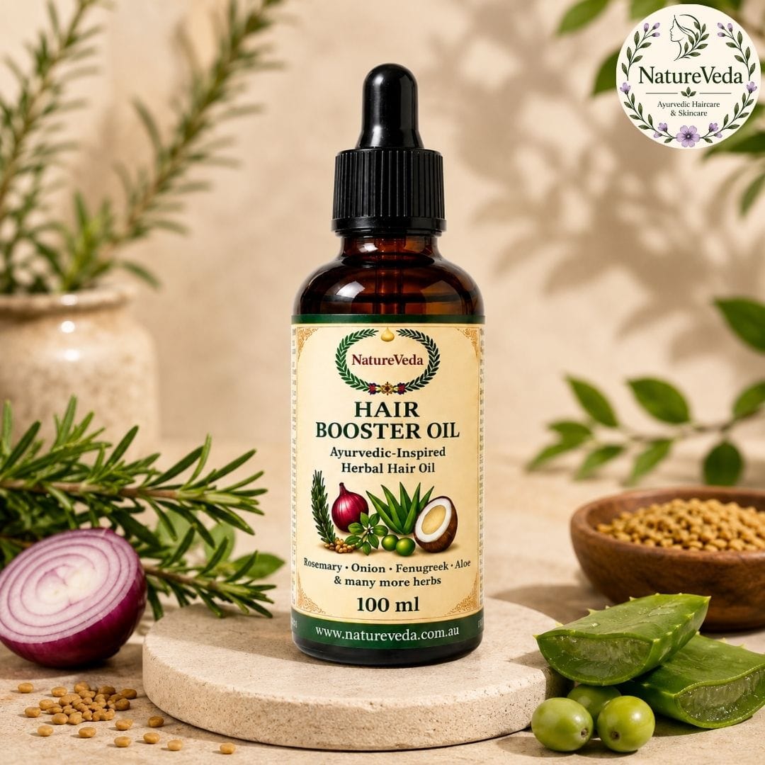 Hair Booster Oil – Ayurvedic Blend for Nourished Hair