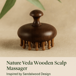 Nature Veda Wooden Scalp Massager
