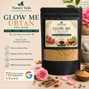 Nature Veda Glow Me Ubtan Ayurvedic Face Mask Australia